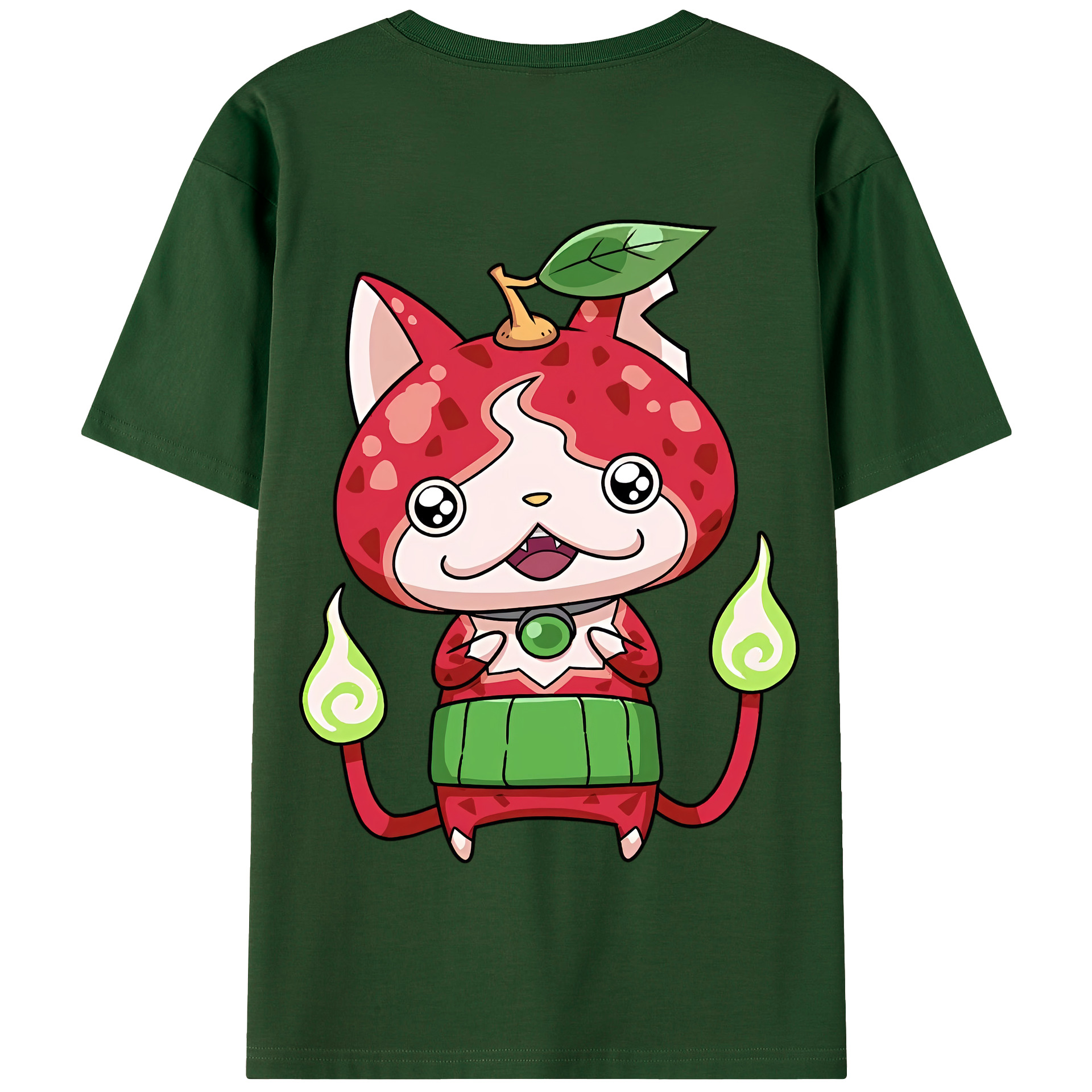 （画像用） 妖怪ウォッチ Yo-kai Watch 綿100％半袖Tシャツ（背面プリント）